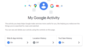 Google My Activity -  गूगल में माय एक्टिविटी डिलीट कैसे करें